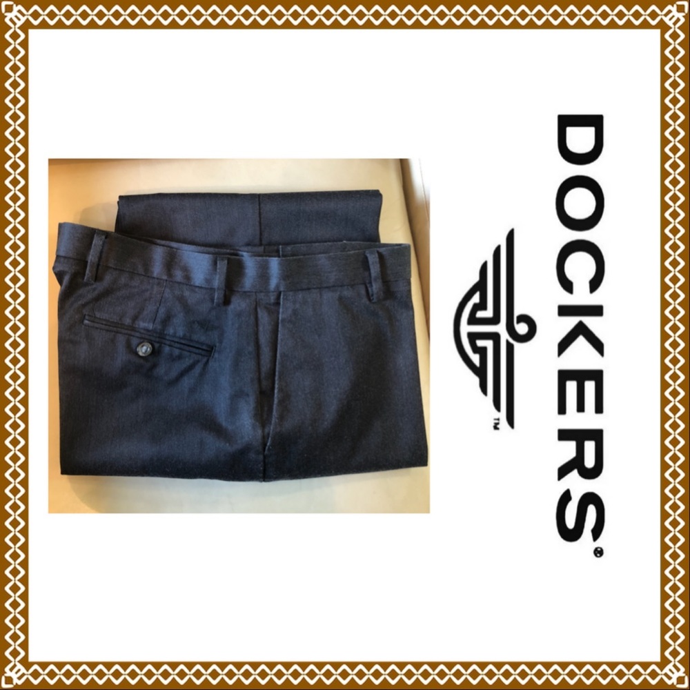Dockers Men’s Grey Dress Pants
